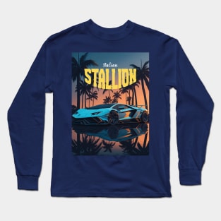 Italian Stallion Long Sleeve T-Shirt